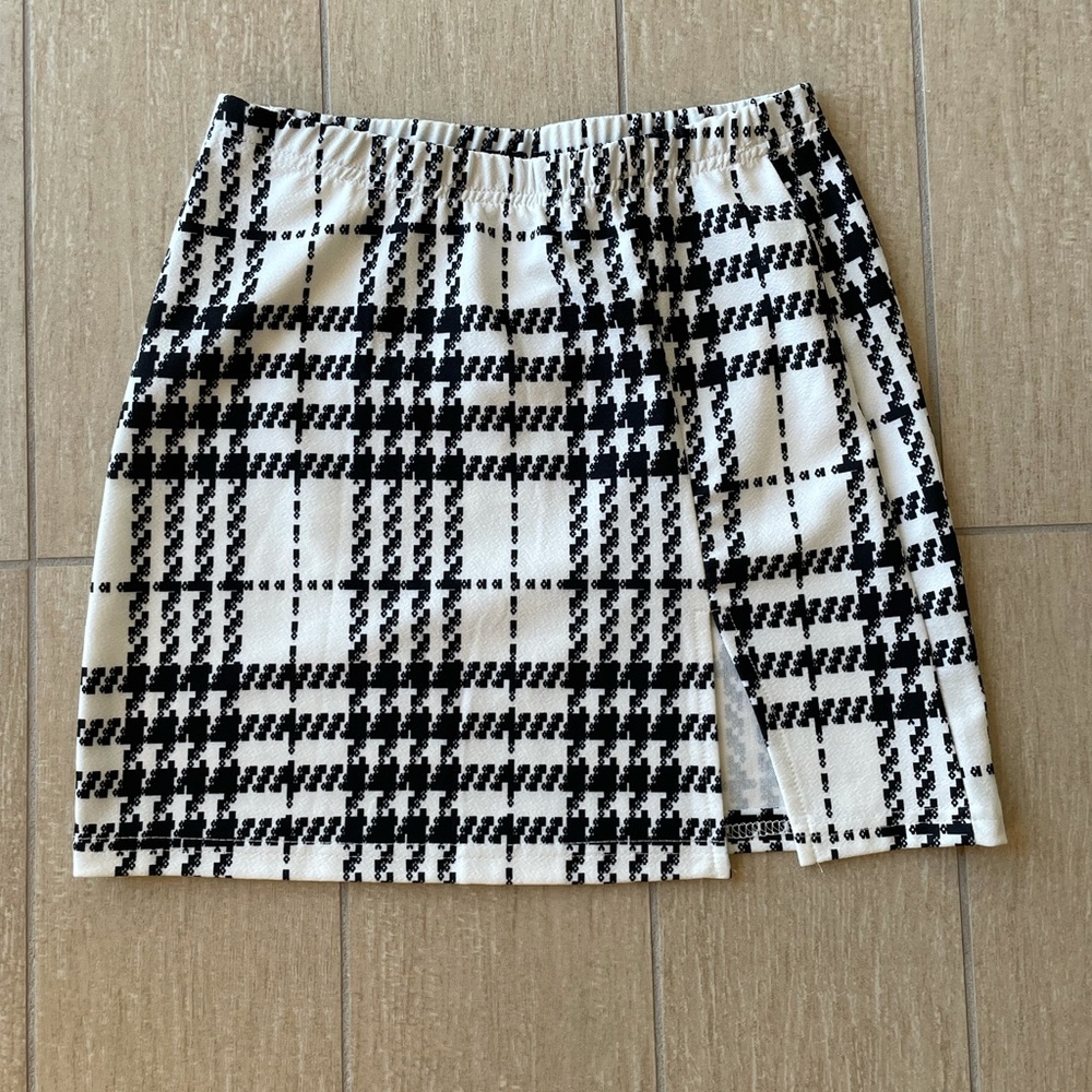 Flannel skirt